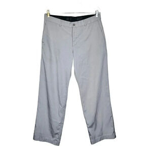 Nike Golf Dri Fit Essential Flex Tech Straight Pants Size 32x36 Gray Alt 33x28